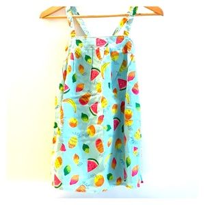 Land’s End fruit print swing tank top